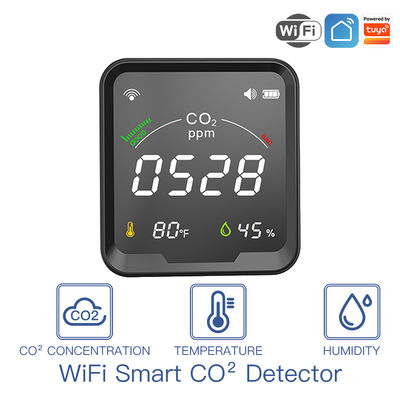 Detector elegante 3 del CO2 de Wifi en 1 con la exhibición de Oled