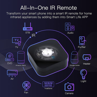 Mando a distancia por infrarrojos universal del hogar los 8m Smart para los trabajos del DVD de la CA TV con Alexa