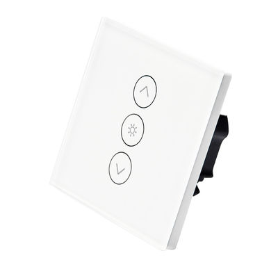 amortiguador elegante del interruptor de la luz de la cuadrilla de 110V 220V LED 3 para el Smart Home