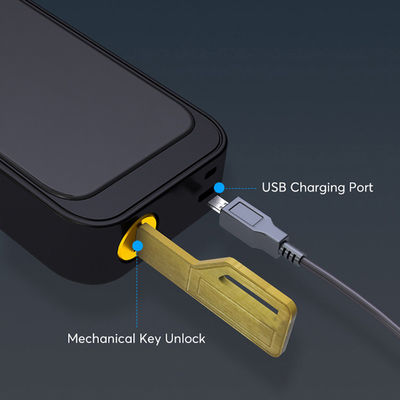 El Deadbolt elegante Wifi Front Door Lock With Keypad de la FCC de ROHS funciona con el APP