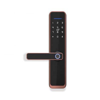 Cerradura de puerta biométrica eléctrica de la huella dactilar de Digitaces de la cerradura de puerta de Tuya APP Smart Wifi