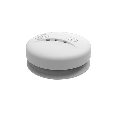 Alarmas fotoeléctricas con pilas del sensor del detector de incendios del humo con amonestador sano ligero
