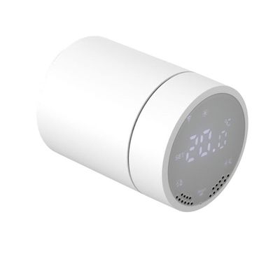Termóstato del radiador de Smart TRV Wifi Zigbee del control de la temperatura con el hogar y Alexa de Google