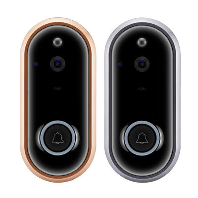 cámara de seguridad inalámbrica de la puerta principal del Smart Home 2K del carillón inalámbrico con pilas del timbre