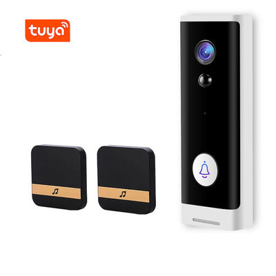 Timbre video elegante de Tuya de la instalación fácil para la visión nocturna de la seguridad en el hogar 1080P HD