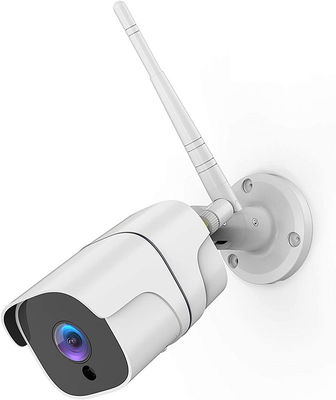 Trabajos audios bidireccionales elegantes de la cámara de vigilancia H.264 DC12V de la detección de movimiento con Alexa