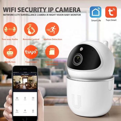 Cámara IP interior de la seguridad en el hogar del control de H.265 Tuya Smart Mini Wifi Ip Camera APP